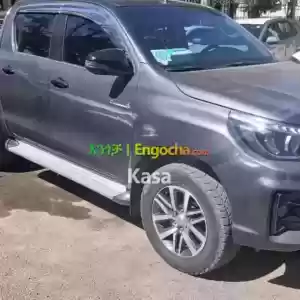 Make:ToyotaModel:Hilux  Double cabEngine:2.4 LLeather seat Fuel:DieselTransmission:6-Spee Price in Ethiopia